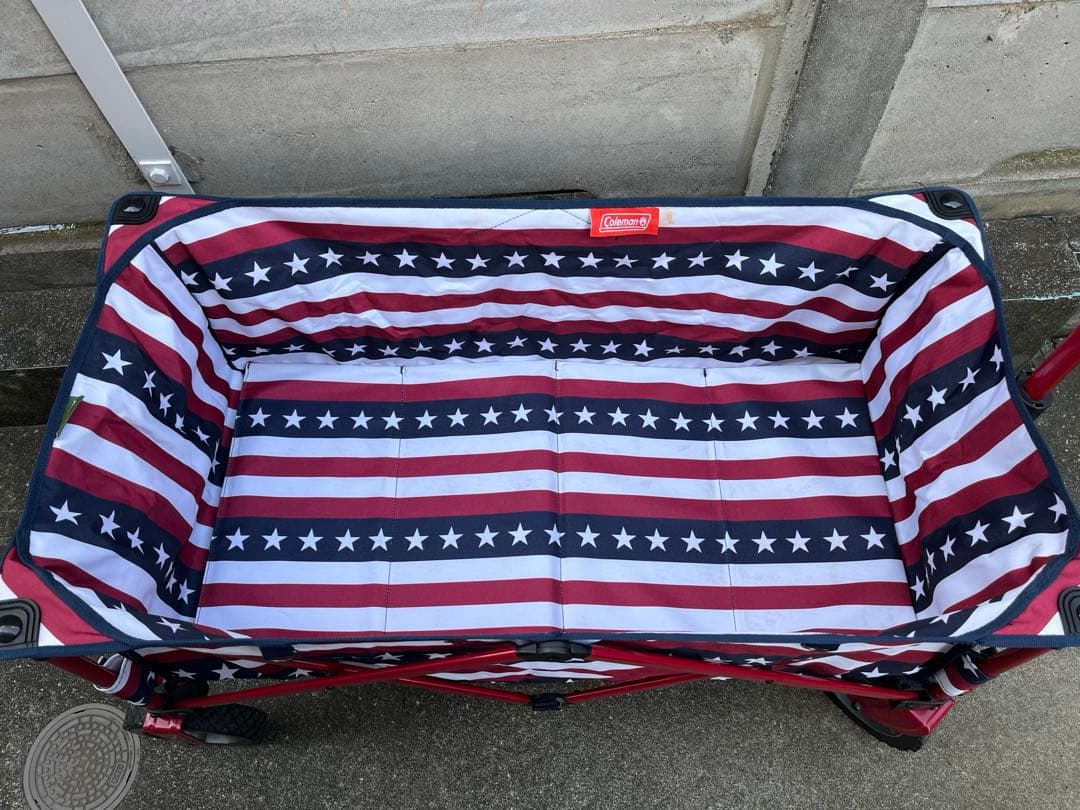 Coleman FREAK S STORE アウトドアワゴン コールマン 星条旗 HRDEVELOPMENT_JP