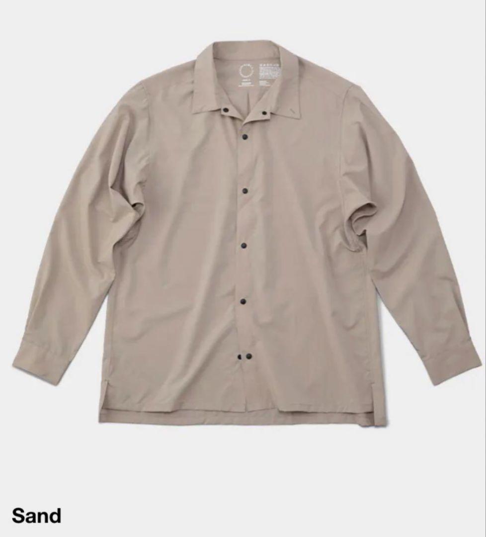 山と道 UL Shirt  sand サンド 長袖 メンズ L ウルトラライトシ