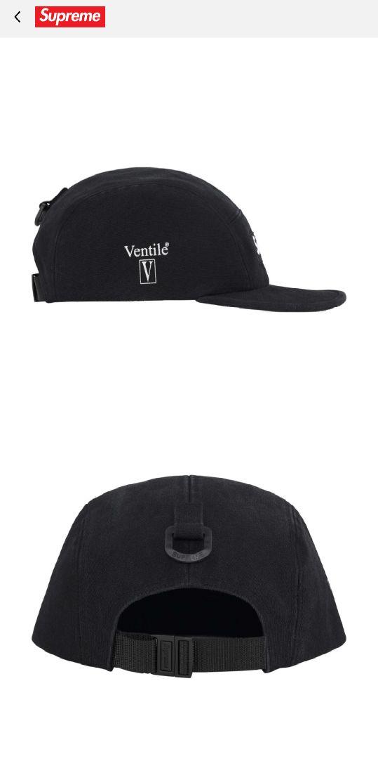 Supreme Ventile® Camp Cap ブラック　シュプリーム