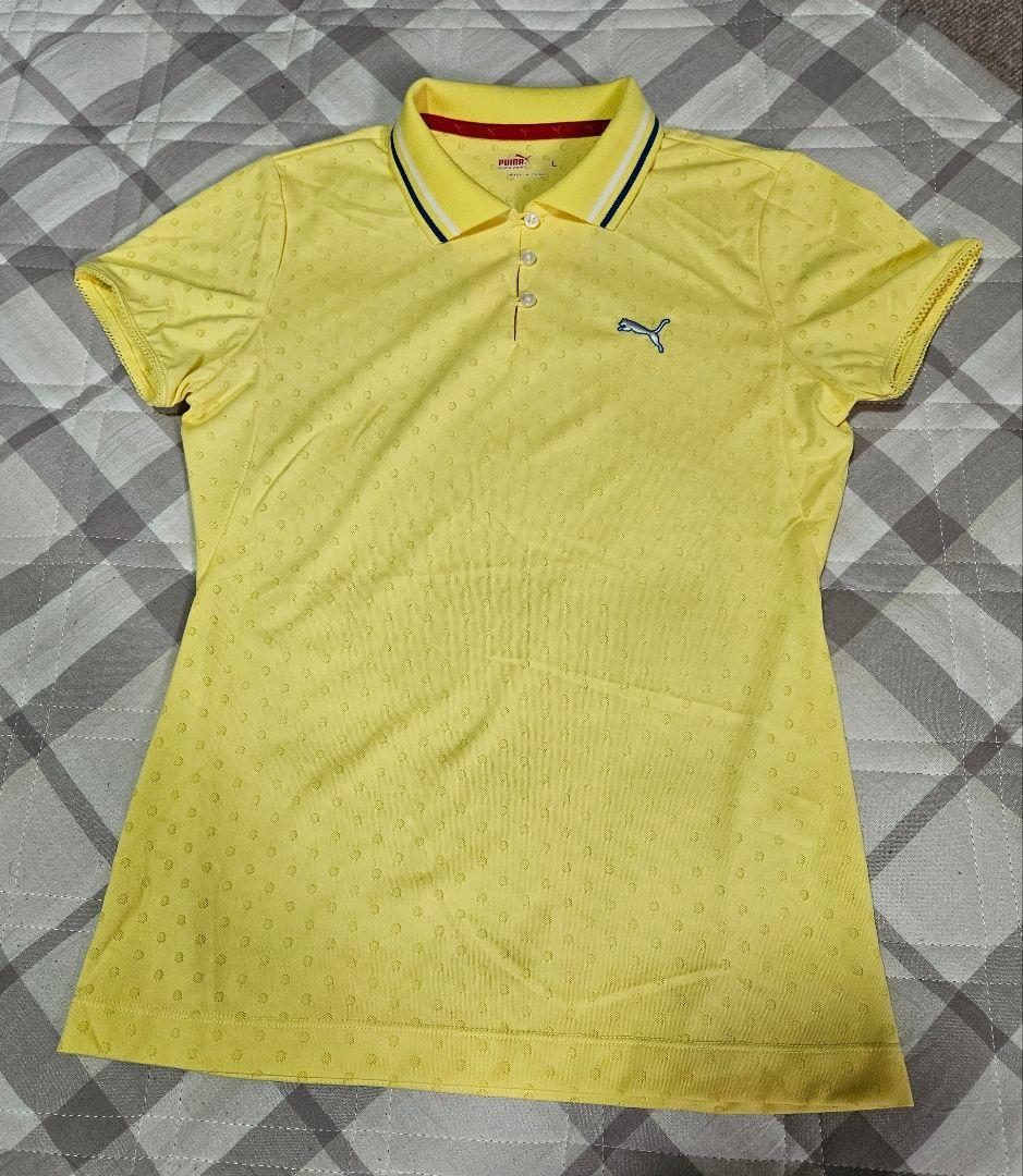 Callaway ポロシャツとPuma ショートパンツ セット PUMAゴルフ、 ポロシャツとショートパンツセット(サイズL