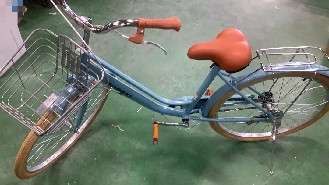 引き取り限定 RAINMD 自転車 レディース自転車 ライトブルー 26インチ 引き取り限定 RAINMD 自転車 レディース自転車 ライトブルー 26