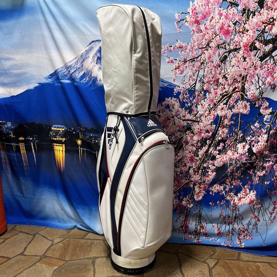 寶BCー447キャディバッグ adidas 2.9Kg22Cm
