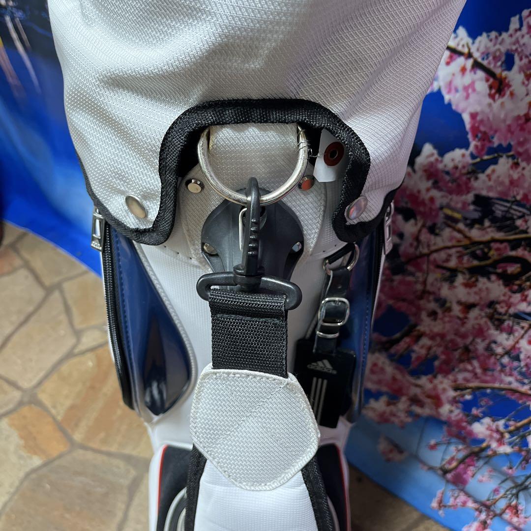 寶BCー447キャディバッグ adidas 2.9Kg22Cm
