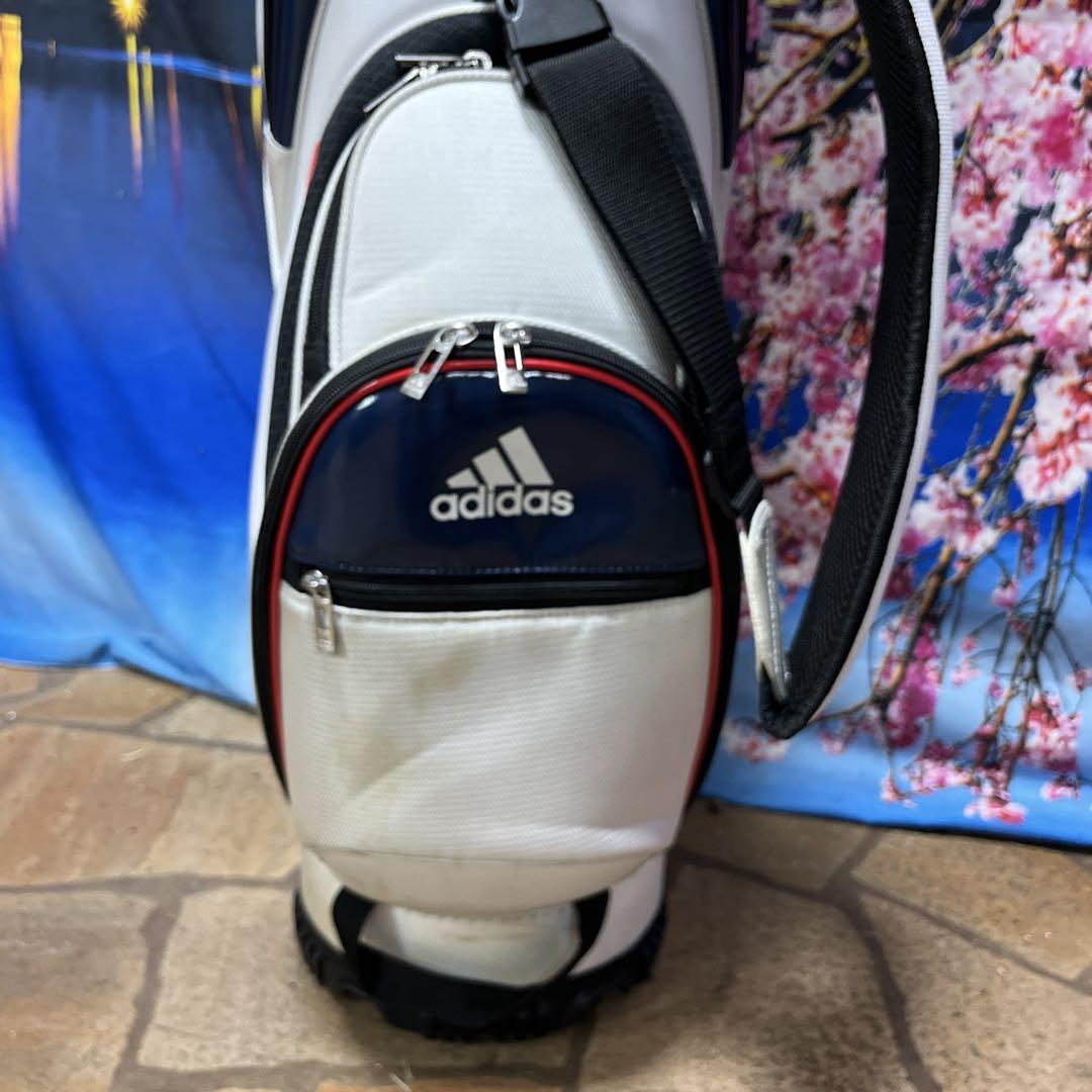 寶BCー447キャディバッグ adidas 2.9Kg22Cm