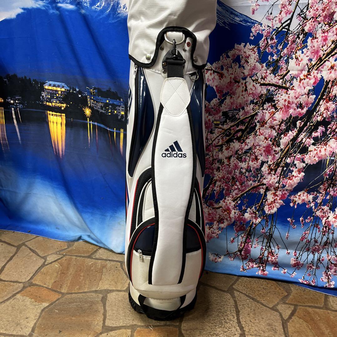 寶BCー447キャディバッグ adidas 2.9Kg22Cm