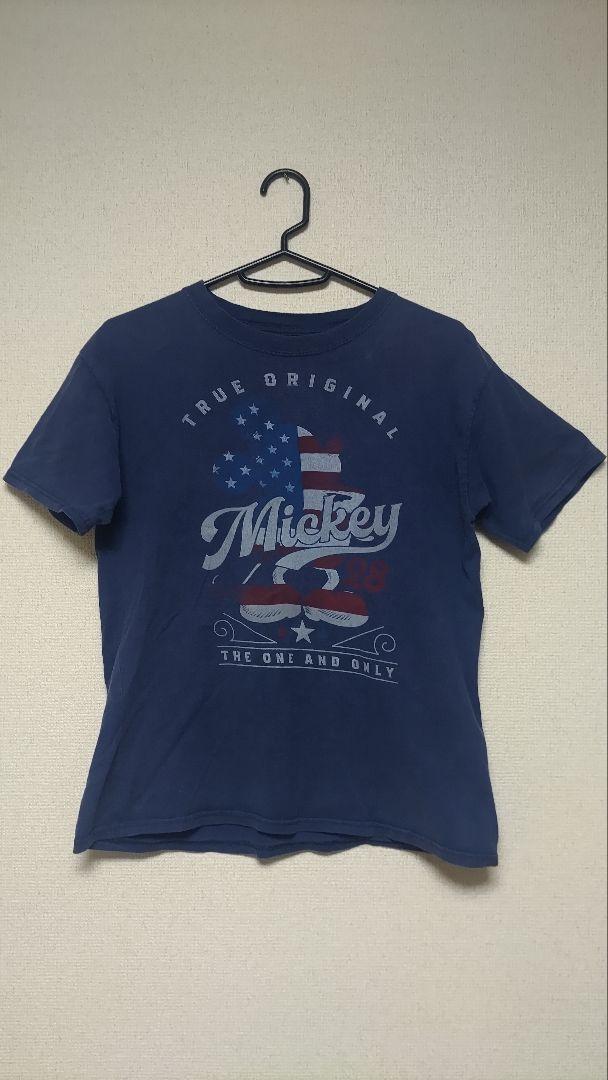 激レア 90s Disney Mickey Hanes Tシャツ