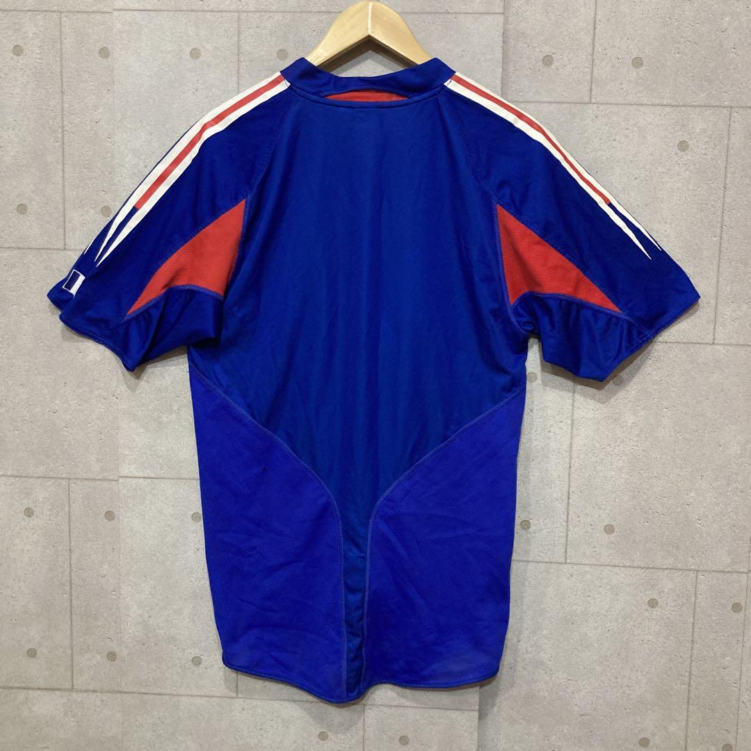 adidas 04-05 フランス代表 サッカー ユニフォーム ブルー 【XL】
