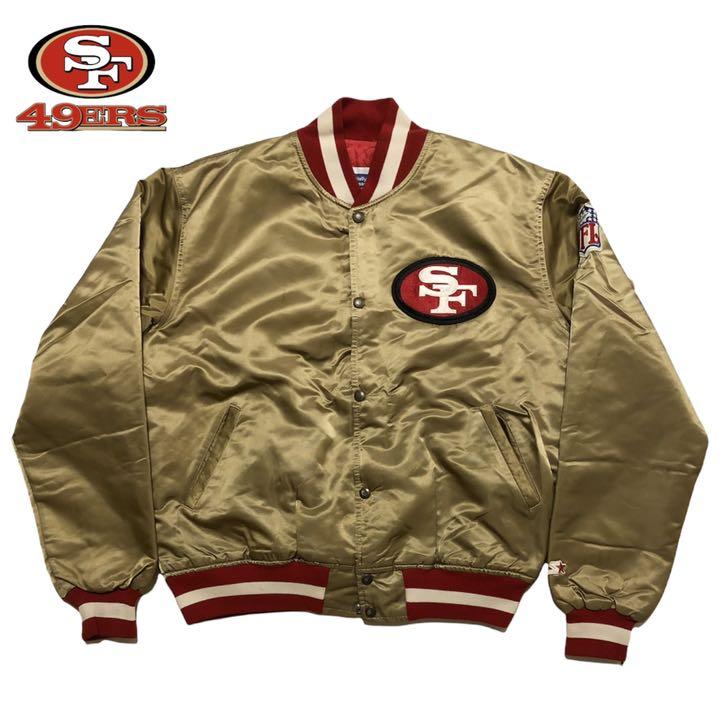 スターター〈ナイロンスタジャン 49ers NFL ゴールド〉