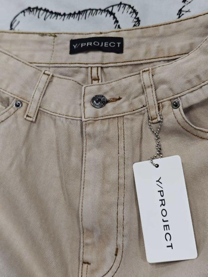 Y/Project ドレープ denim paints