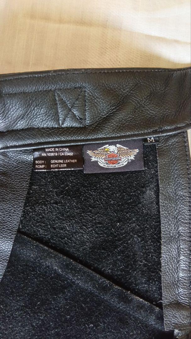 高価車・バイク・自転車 - Harley-Davidson レザー チャップス 黒