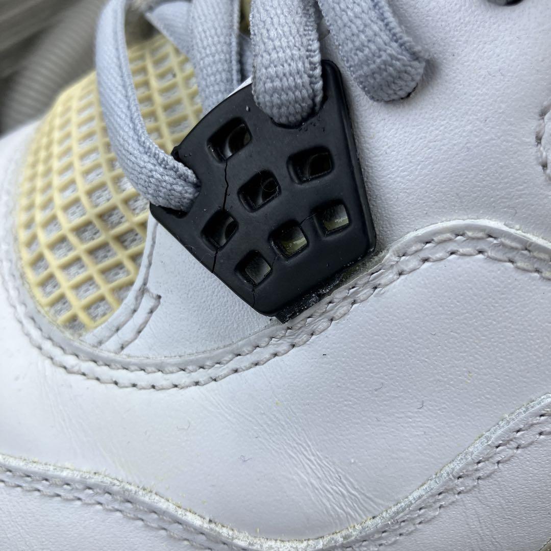 Air Jordan 4 ホワイト/ブラック/グレー