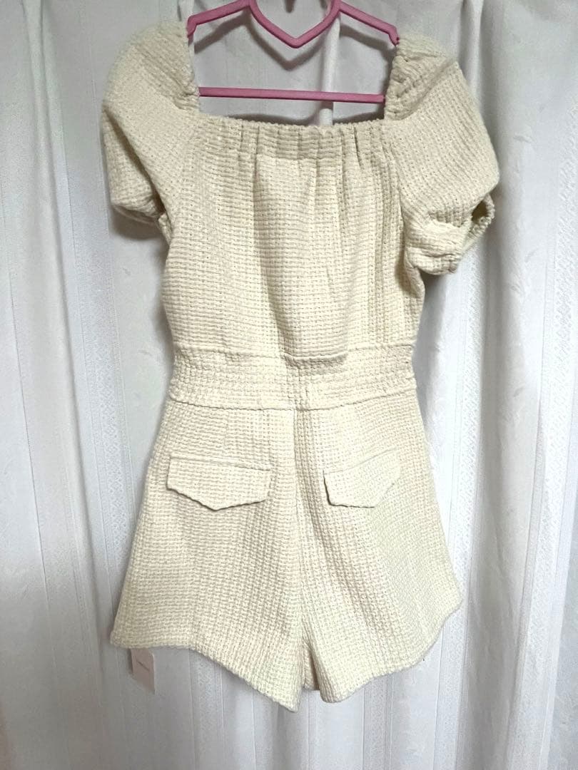 Lumignon WAFFLE TWEED COMBINAISON アイボリー Sサイズ/アイボリー】Waffle tweed combinaison - メルカリ