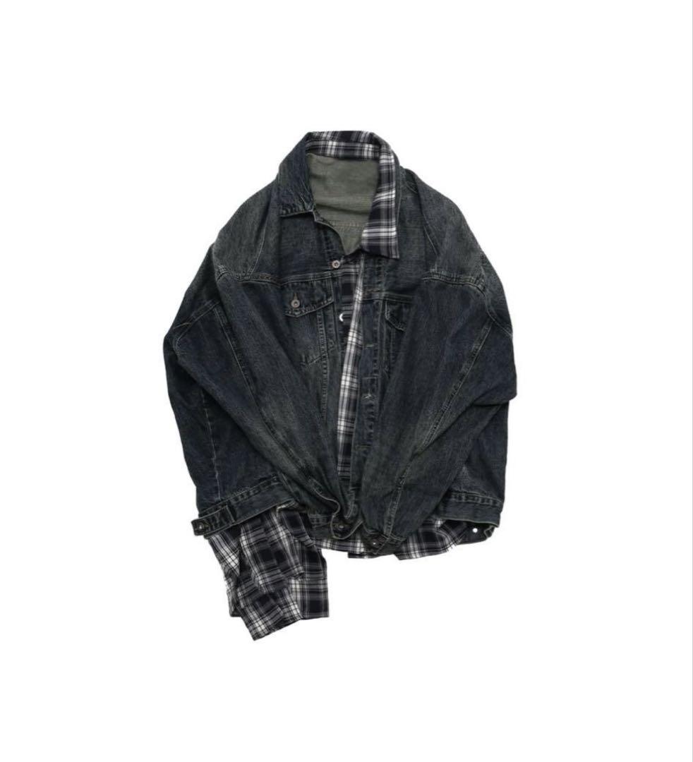 QS86 アウター デニムジャケット GIVENCHY