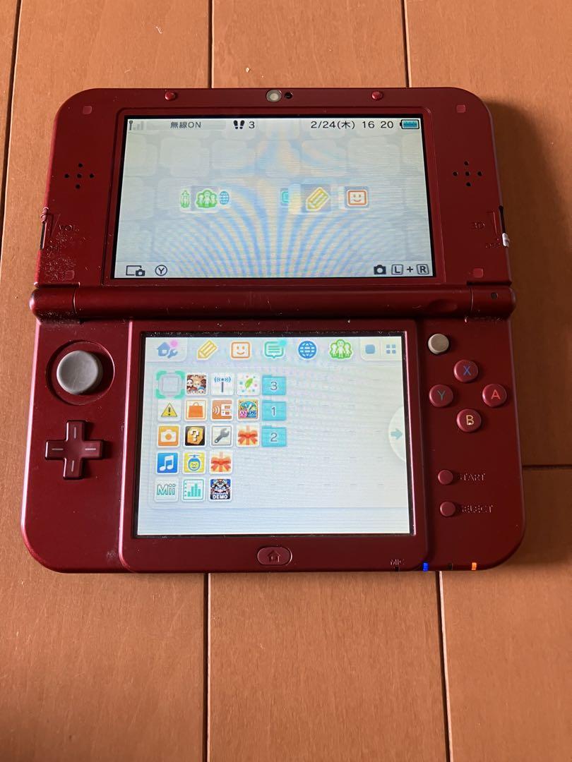 Newニンテンドー3DS LL メタリックレッド