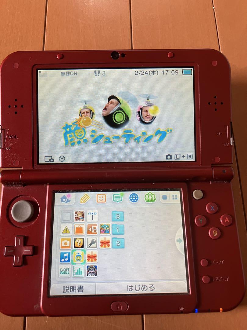 Newニンテンドー3DS LL メタリックレッド