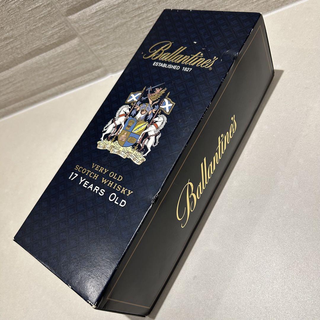 未開封　Ballantine's 17 Years ウィスキー750ml 古酒