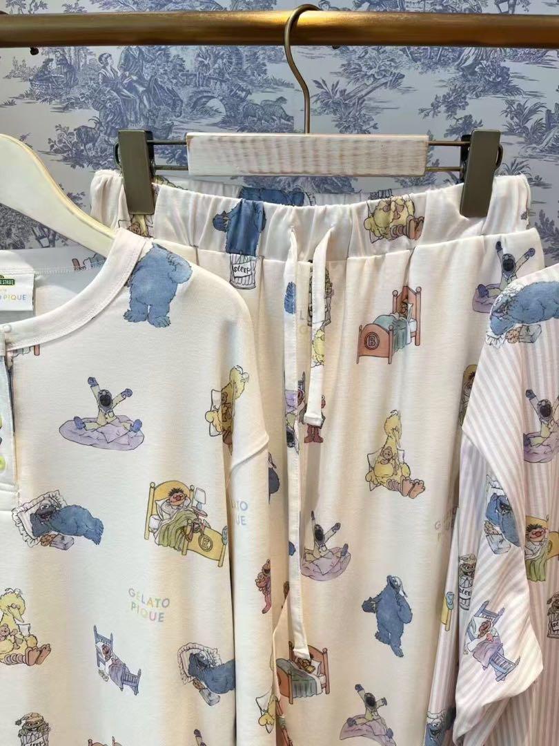 新品プルオーバー&ロングパンツ 上下セット 白