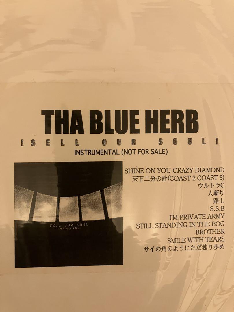 THA BLUE HERB SELL OUR SOUL INST アナログ THA BLUE HERB / SELL OUR SOUL (INSTRUMENTAL) [2LP