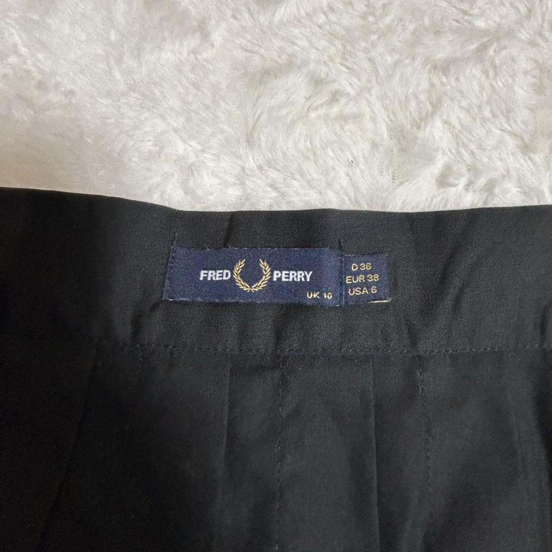 FRED PERRY x Ray BEAMS 別注 Skirt ブラック