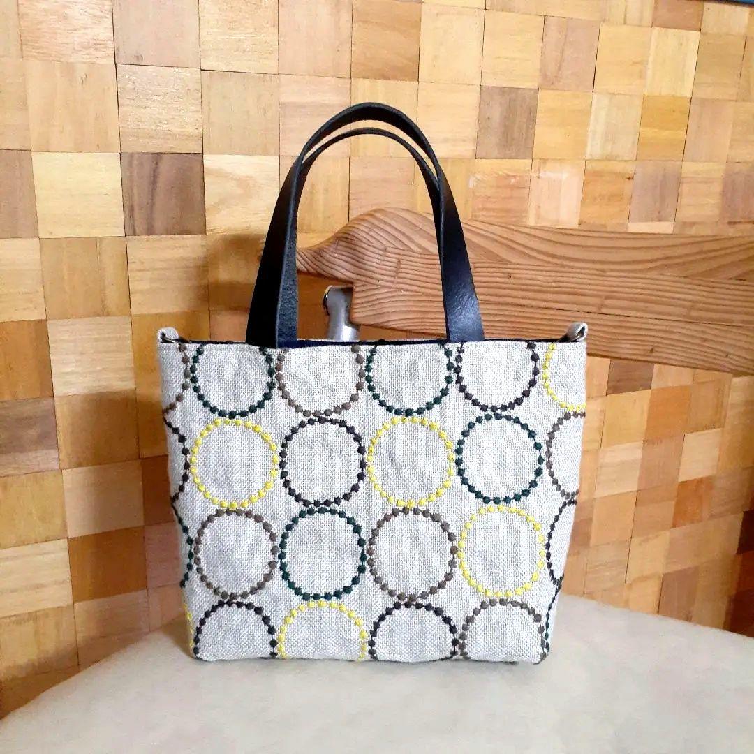 ミナペルホネン 最新tambourine mixのトートバッグ新品、♥ NEXPOTALLINN_EU