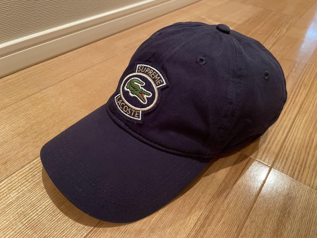 supreme LACOSTE Twill 6-Panel ラコステ