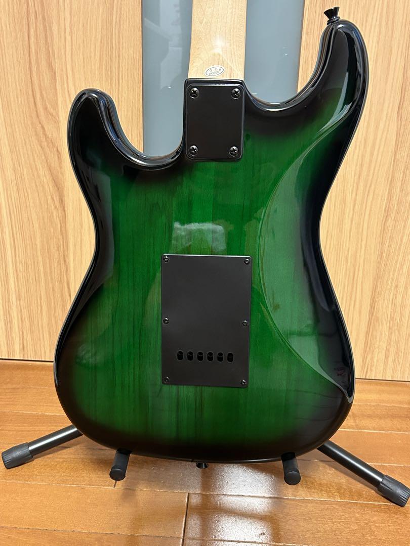 SELDER グラデーショングリーン エレキギター フジさん売約済み