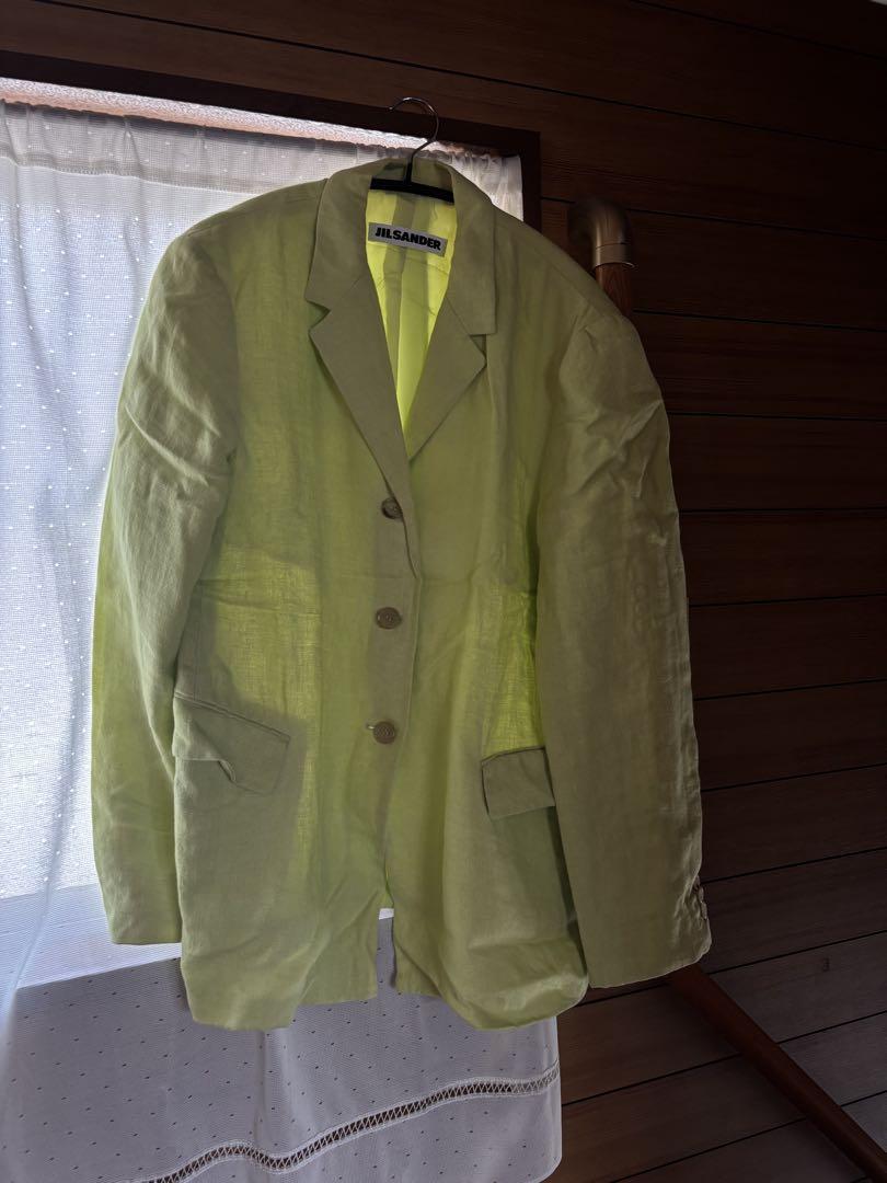 売り切りセール●JILSANDER リネン テーラードジャケット