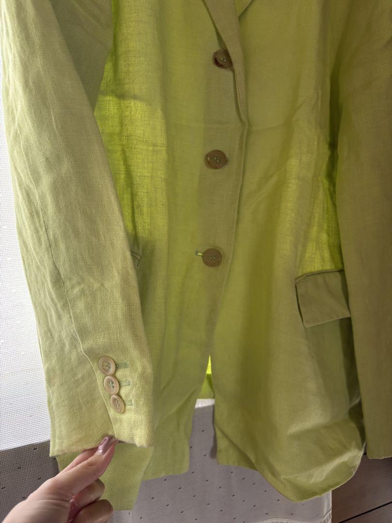 売り切りセール●JILSANDER リネン テーラードジャケット