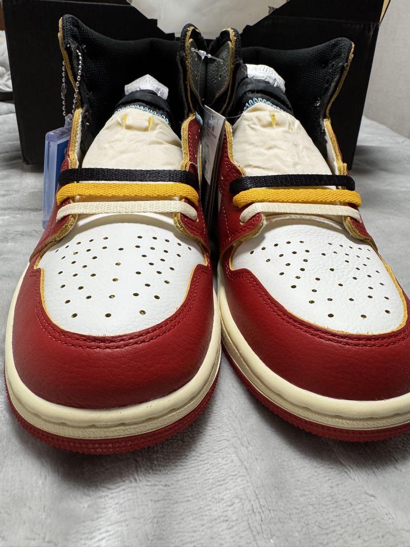 靴 UNION Nike Air Jordan 1 Retro High 27.5
