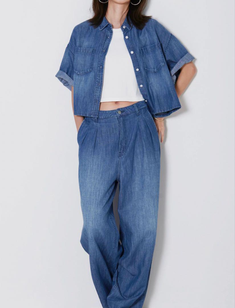 新品Healthydenim BreezyRosehip ハーフスリーブシャツ 新品Healthydenim BreezyRosehip ハーフスリーブシャツ