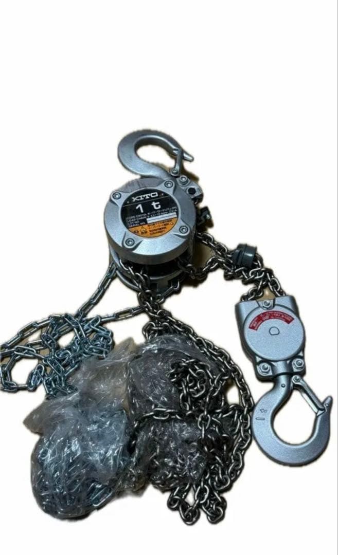 新品未使用キトー チェーンブロックCX形   1t
