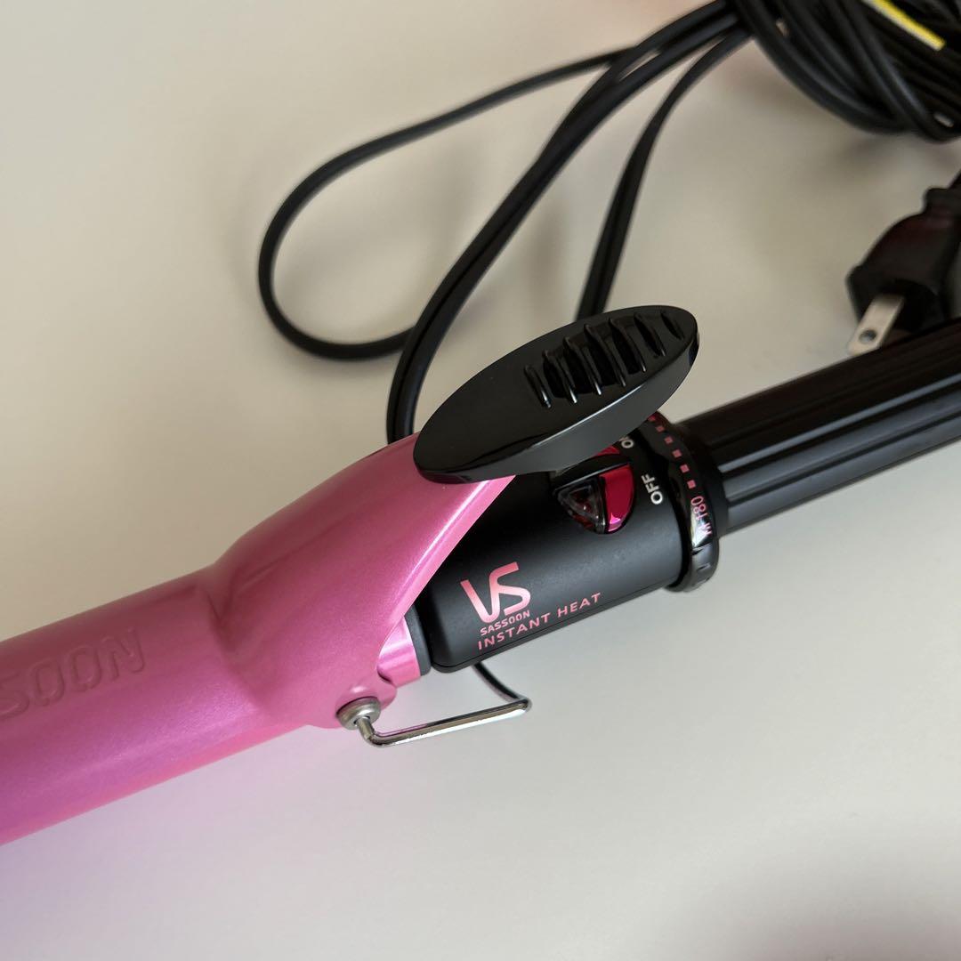V5 カールヘアアイロン VSI-3209/PJ ピンク 190W