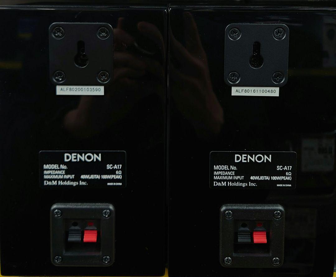 □DENON SC-A17 スピーカー（ペア）