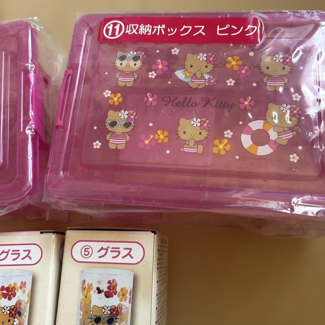サンリオ　日焼けキティ　収納ボックス　2個セット 日焼けキティ 収納ボックス 2個 - メルカリ
