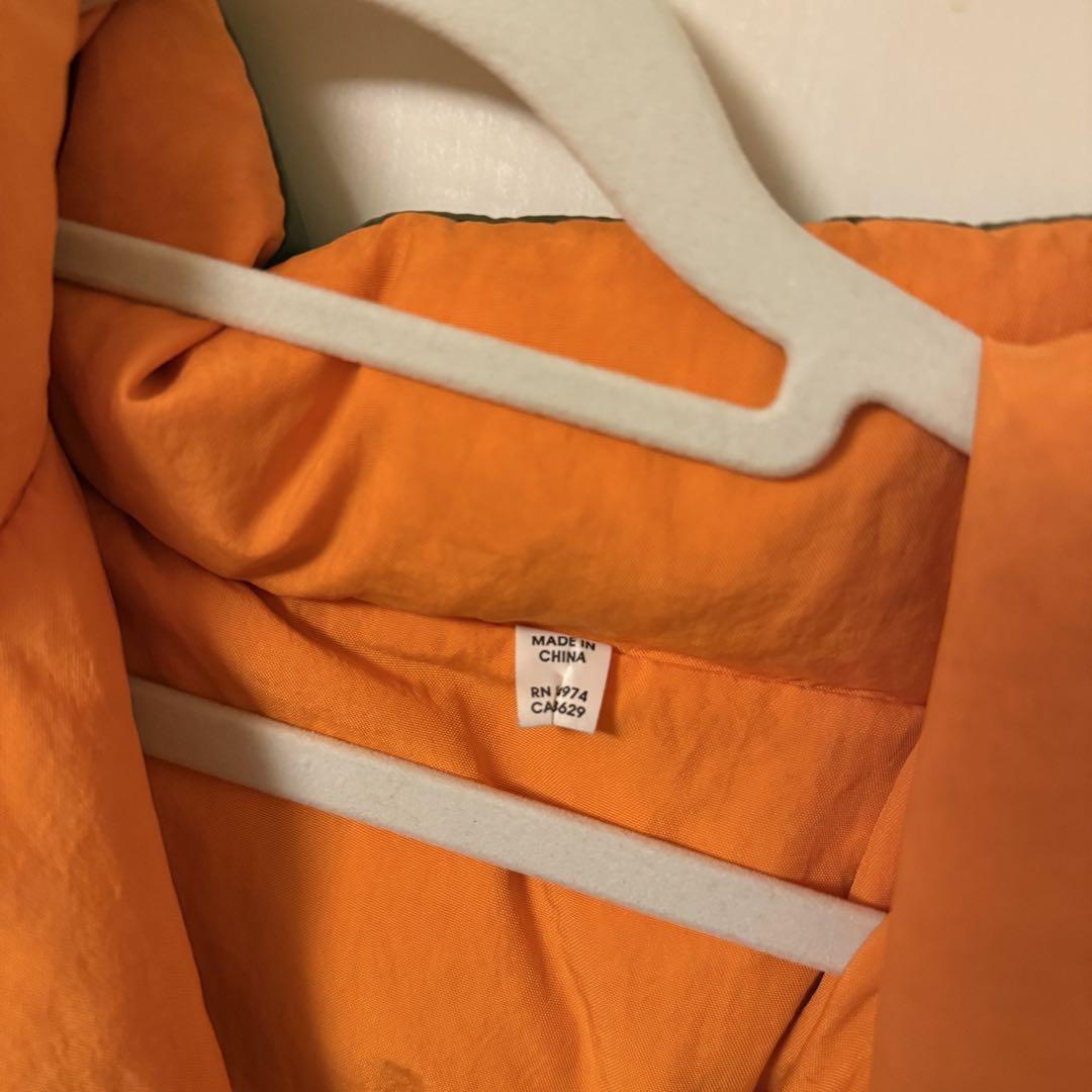 Stussy REVERSIBLE DOWN WORKGEAR VEST カーキ
