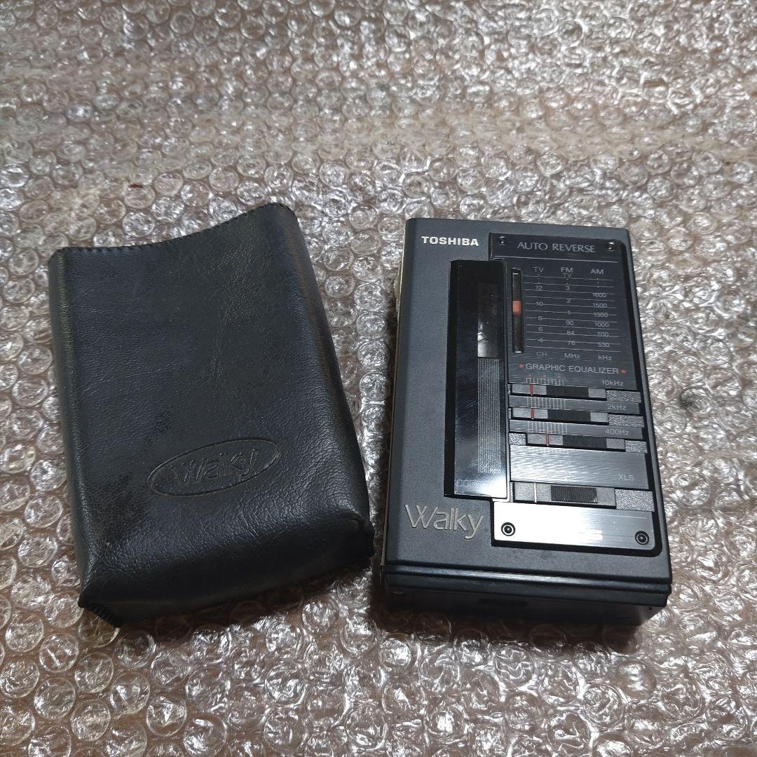 東芝　カセットプレーヤー　KTーGS25F　管理ナンバー3121ポータブルプレーヤー