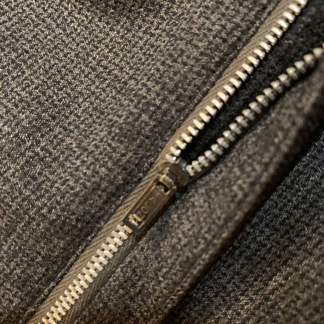 50s 60s【極美品】黒灰 ウール スラックス トラウザー パンツ