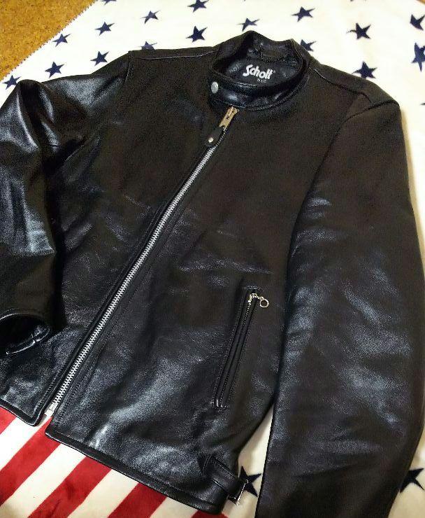 【未使用品】SchottショットシングルレザージャケットXL