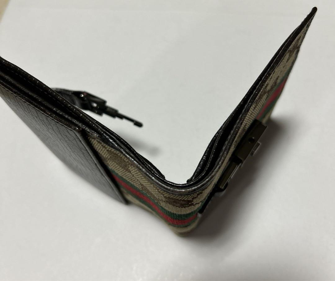 GUCCI 二つ折り財布 ジャッキー シェリーライン