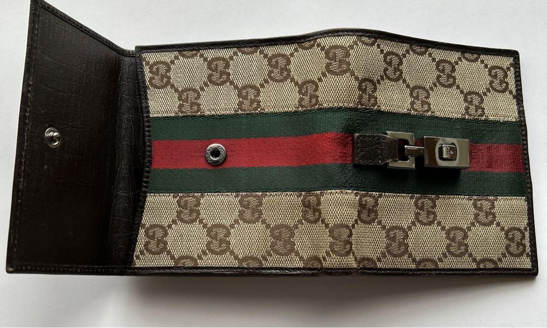 GUCCI 二つ折り財布 ジャッキー シェリーライン