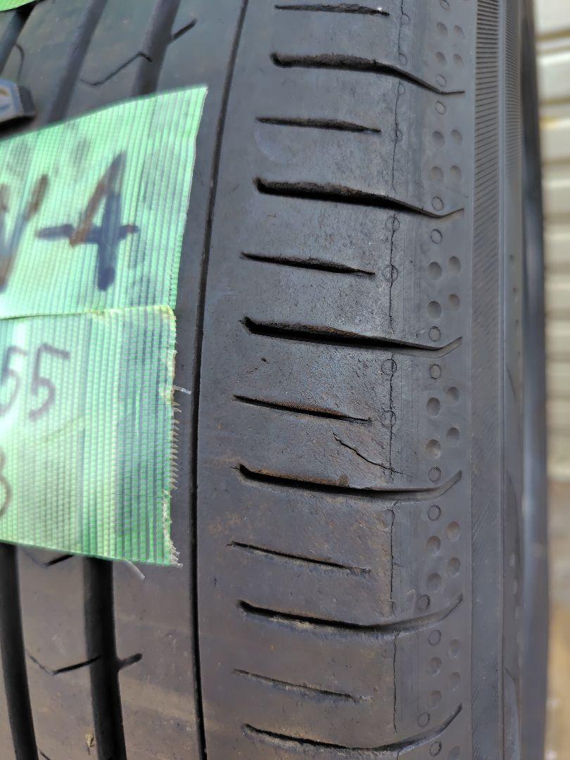 ちょびお、ヨコハマ、ブルーアースRV 225/55R18 2023年製