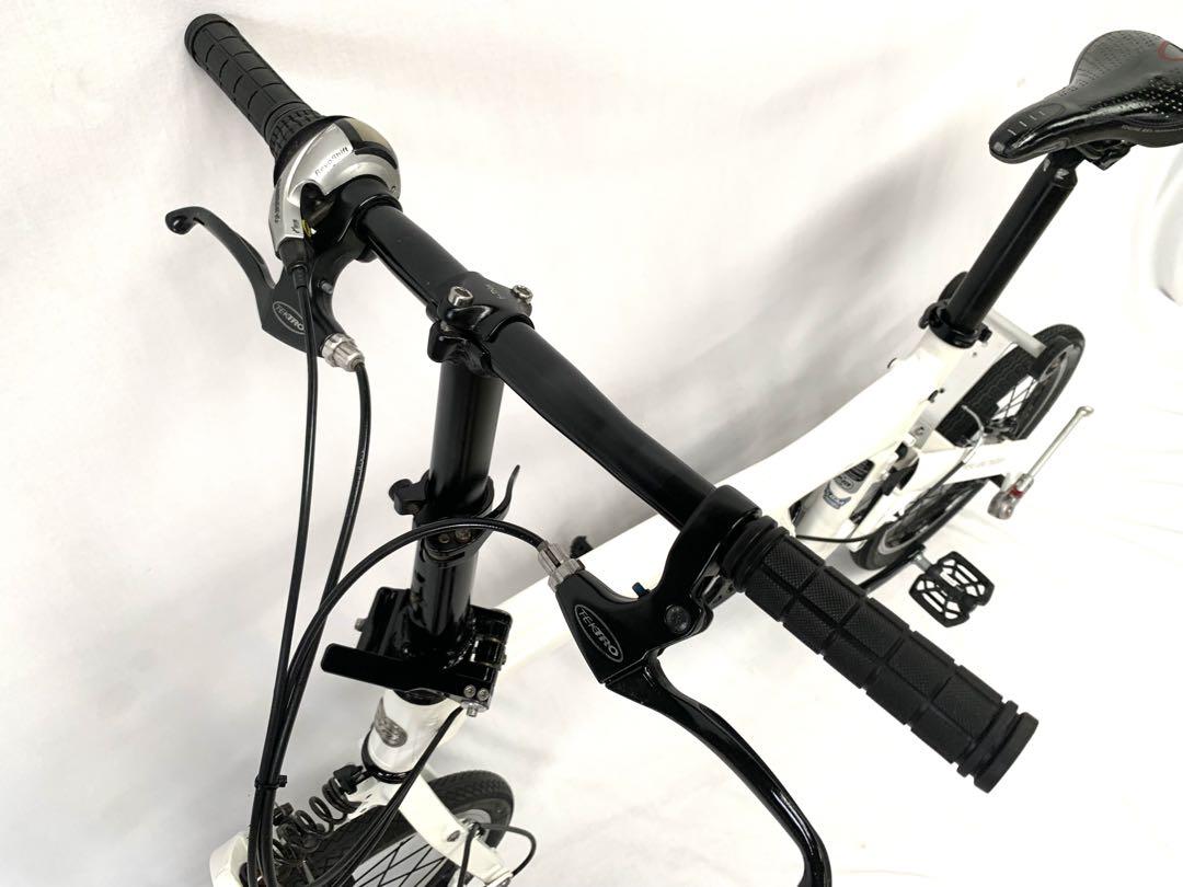 送料無料R&M 折りたたみ自転車 BD-1 超軽量11.1キロミニベロ18