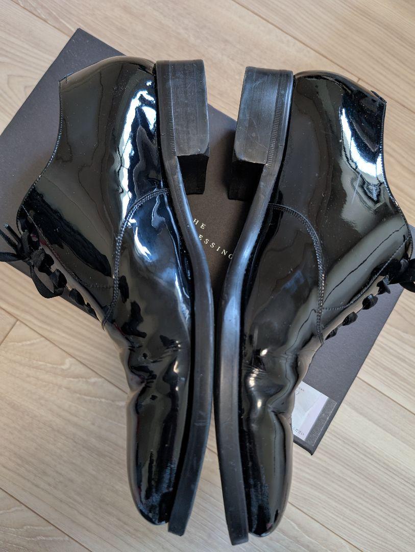 THE TREAT DRESSINGエナメルレースアップドレスシューズ サイズ8 THE TREAT DRESSINGエナメルレースアップドレスシューズ サイズ8