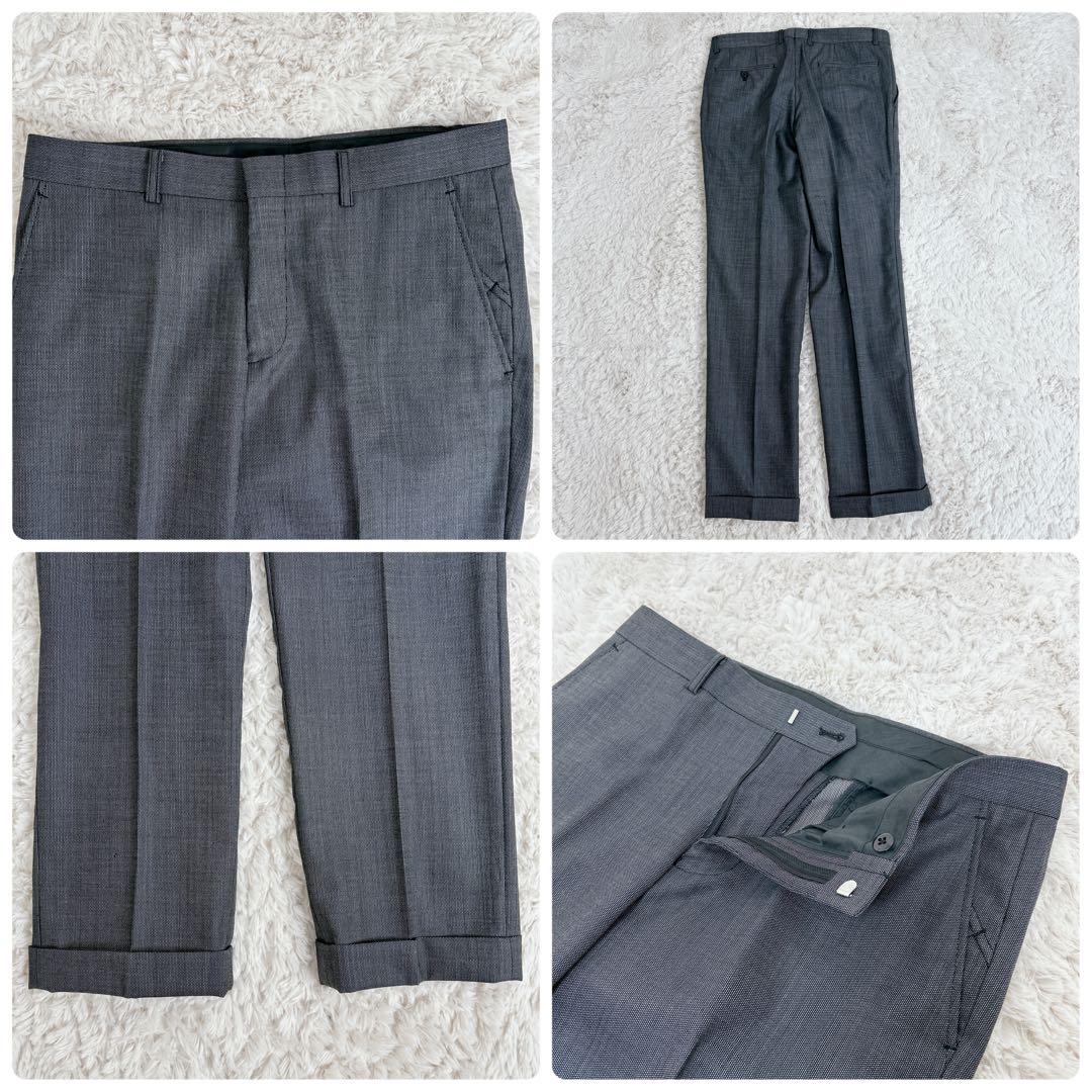 専用 MALE&Co. スーツ 3ピース 2パンツ 4点 セットアップ 黒 Y5