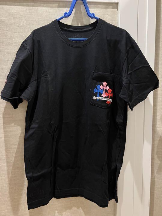 クロムハーツ　Tシャツ　ライトブルー　ワンホン Chrome Hearts T Shirt s-xl