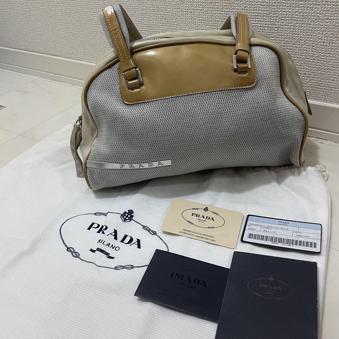 PRADA ハンドバッグ レザー