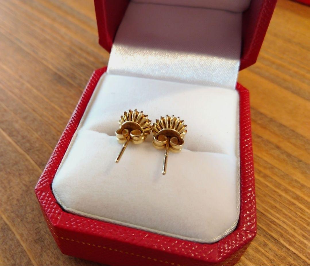 クリソベリル キャッツアイ ピアス