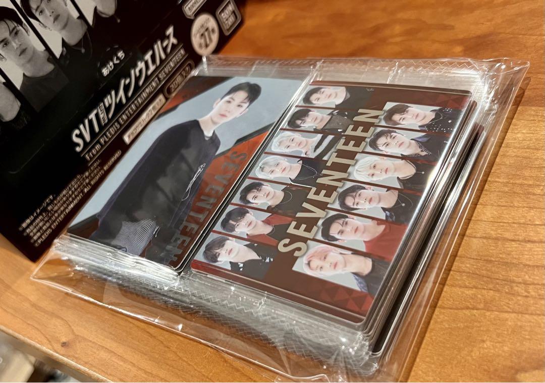 新規撮りおろし素材を使用！「SEVENTEEN」のシール付きツイン