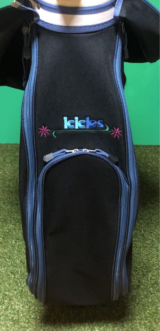 icicles レディースクラブセット　　　　キャディバッグ付き