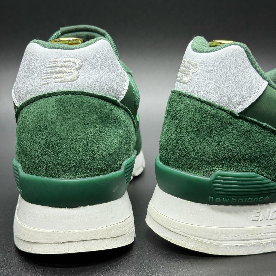 New Balance M996LRC レザースニーカー USA製 スエード 緑